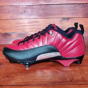 Nike Air Jordan 12 Low Alpha 3 Low Oklahoma OU PE Cleats Men 14‎ FJ6217-601